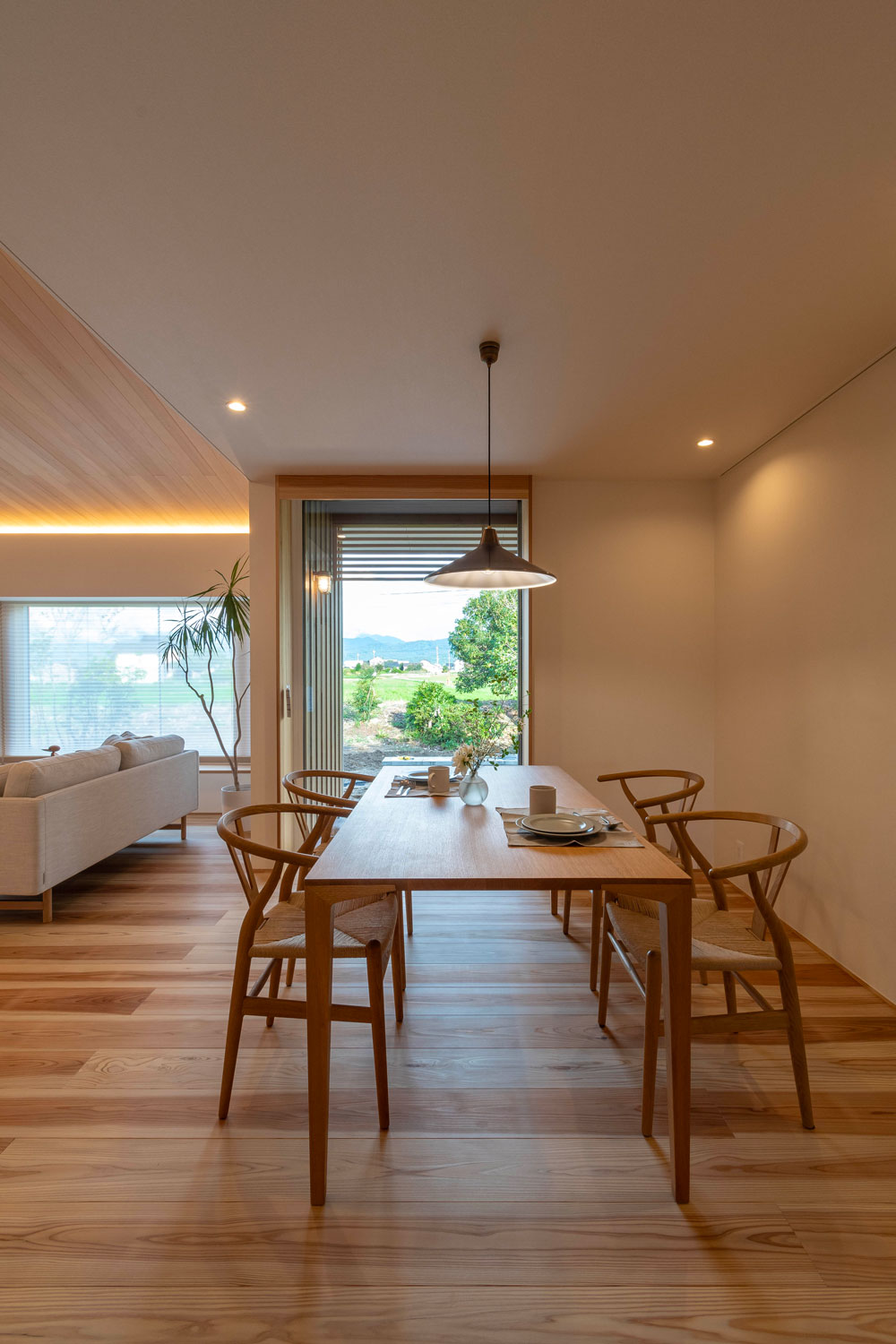 ダイニングからの眺め