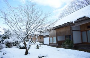 埜の家　雪景色