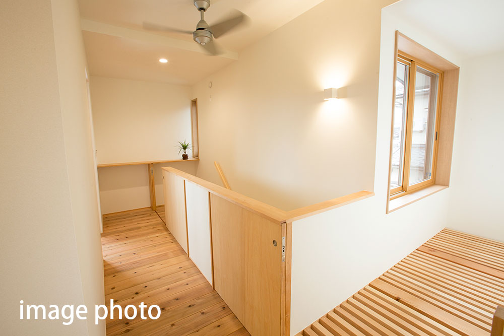 光と風を通す格子壁